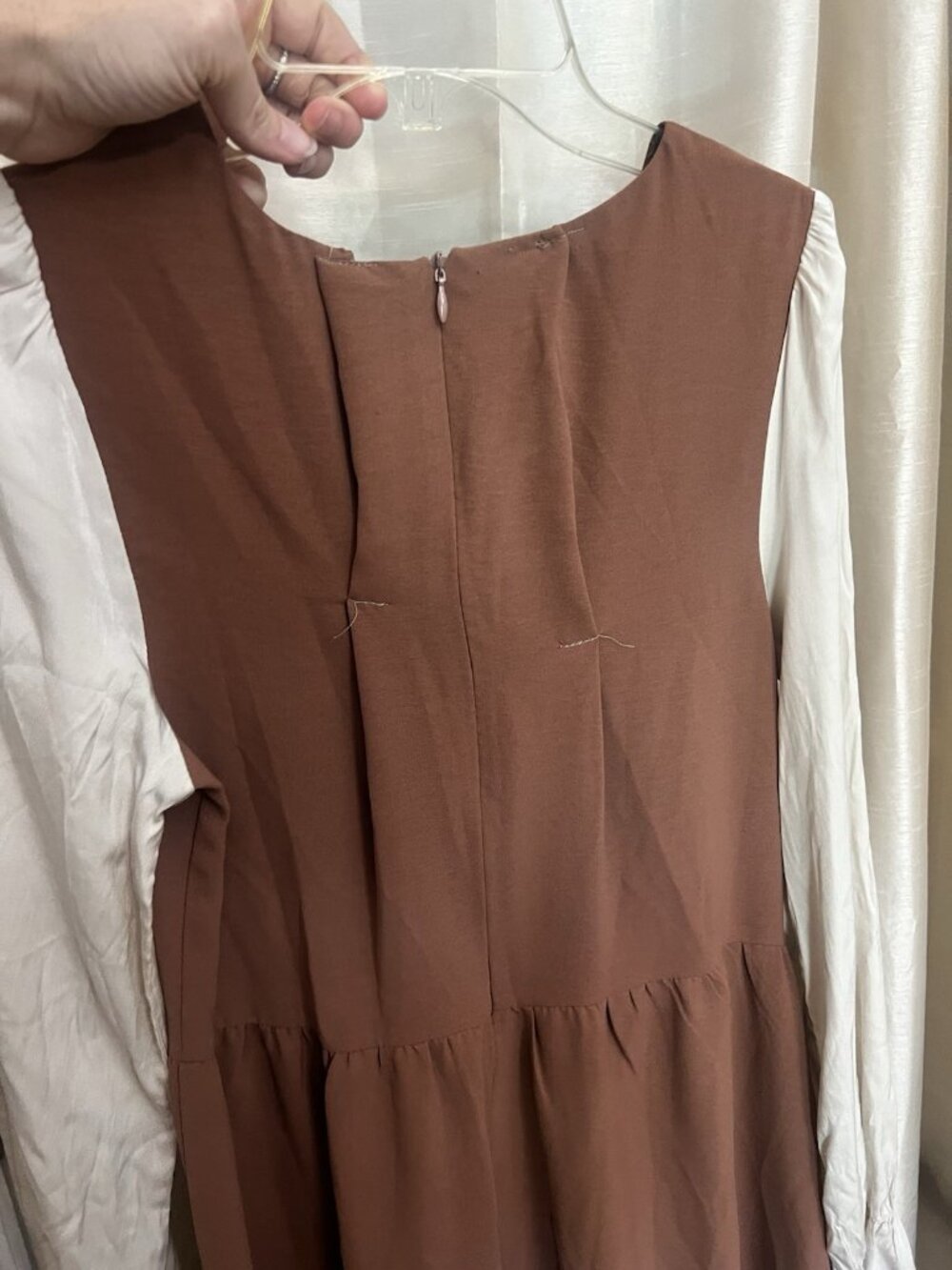 Scarlett Darkness Dress Womens S Brown Midi Corset Renaissance Gothic Witchy. Dd - Picture 6 of 9